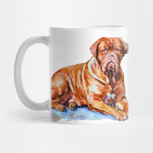 Watercolor Dogue de Bordeaux - Dog Lovers Mug